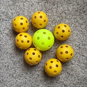 Set of Perforated Balls